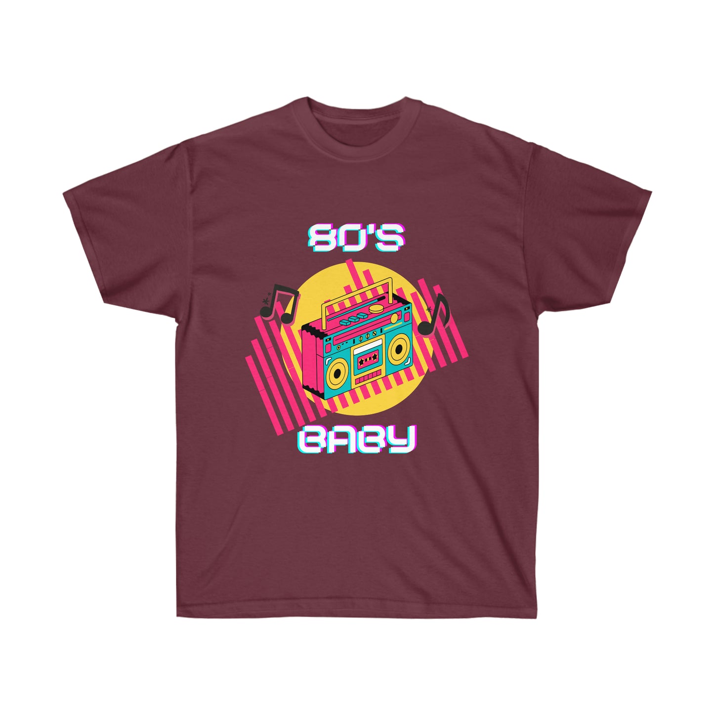 Unisex Ultra Cotton 80's Baby Creative Tee