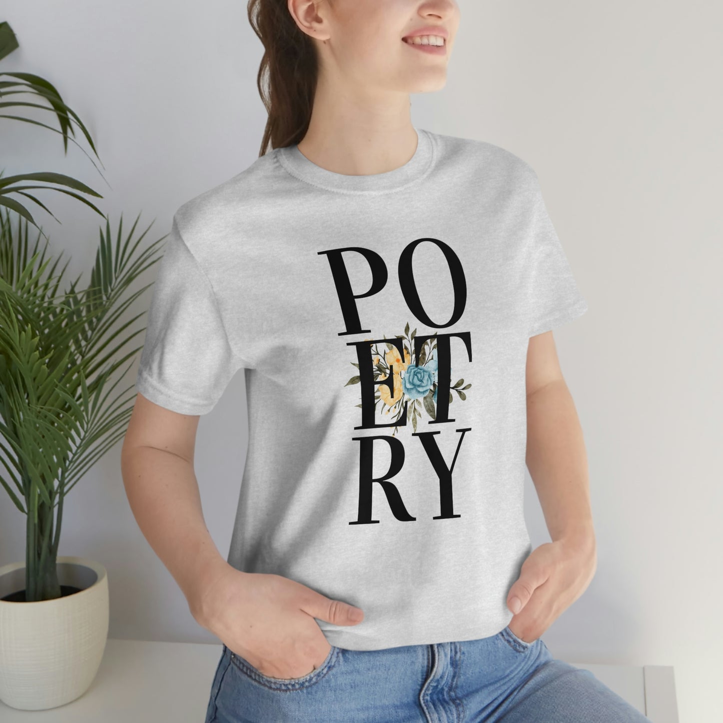 Unisex Jersey Short Sleeve Poetry Tee