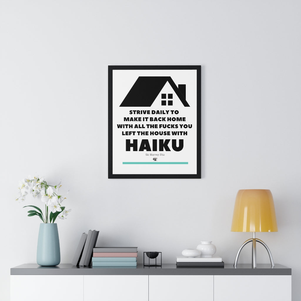 Premium Framed Vertical Poster