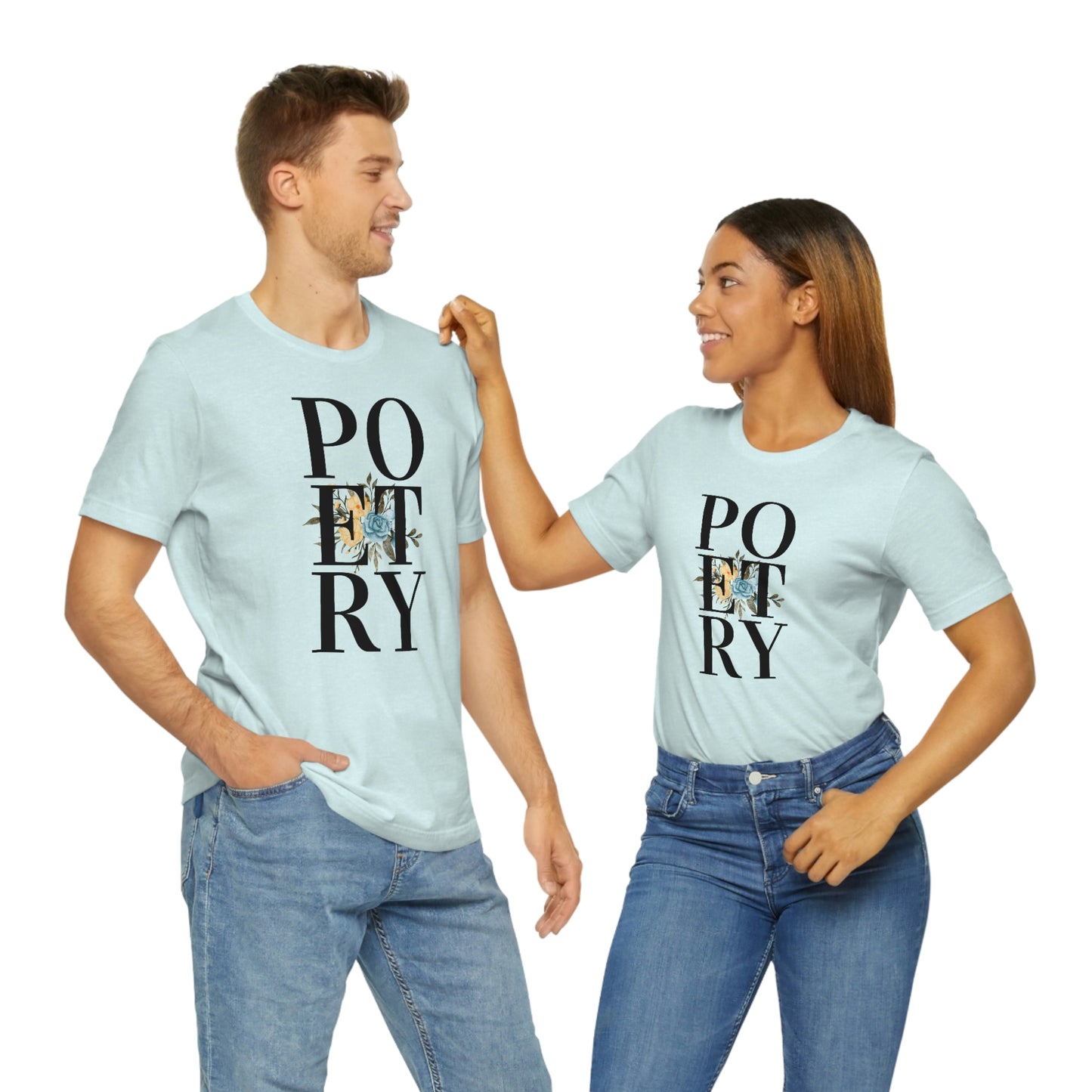 Unisex Jersey Short Sleeve Poetry Tee