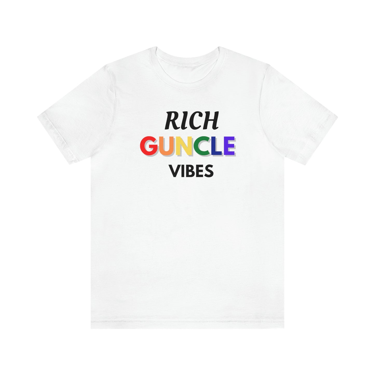 Unisex Jersey Short Sleeve Rich GUNCLE Pride Tee