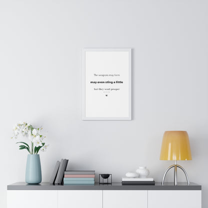 Premium Framed Vertical Poster