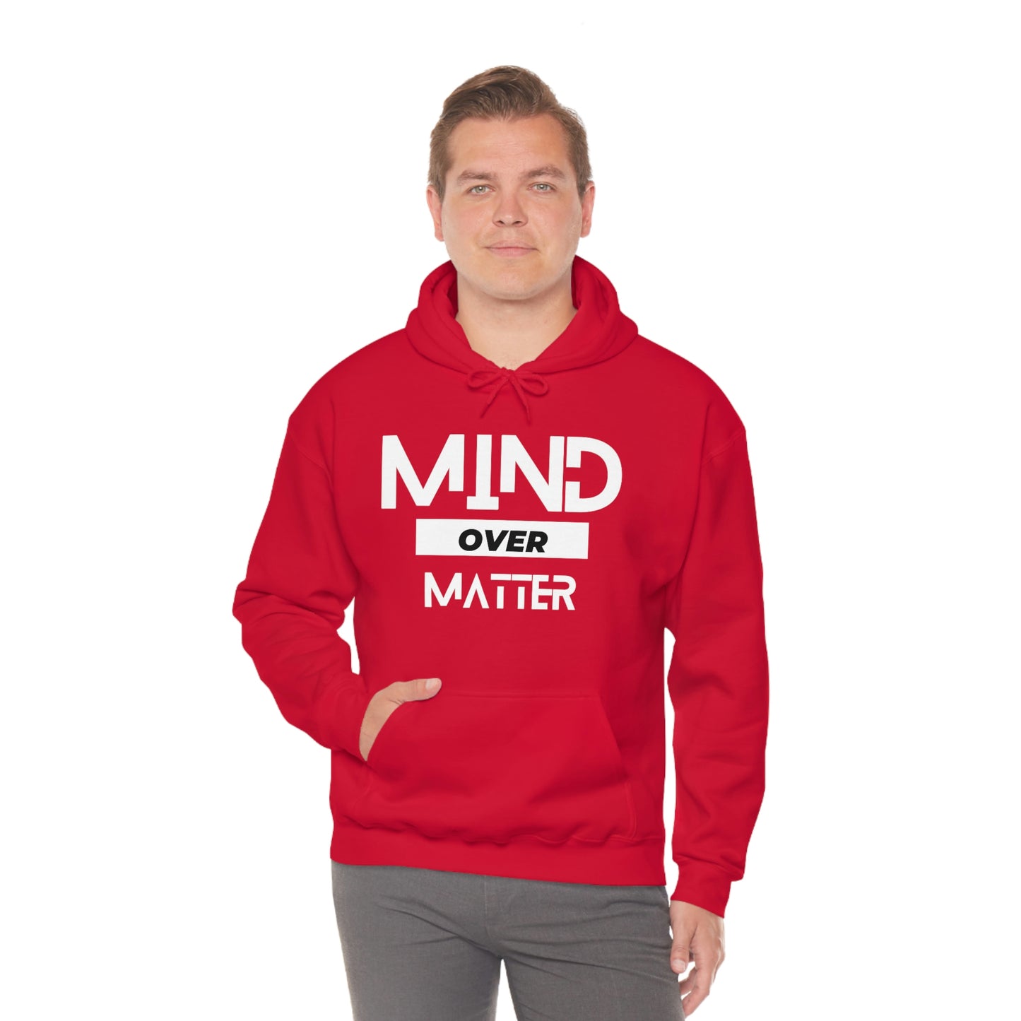 Unisex Heavy Blend™ Hooded Mind Over Matter Sweatshirt