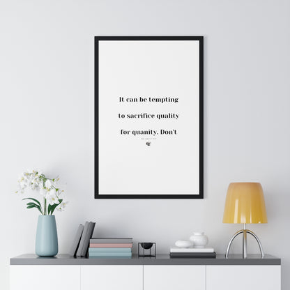 Premium Framed Vertical Poster