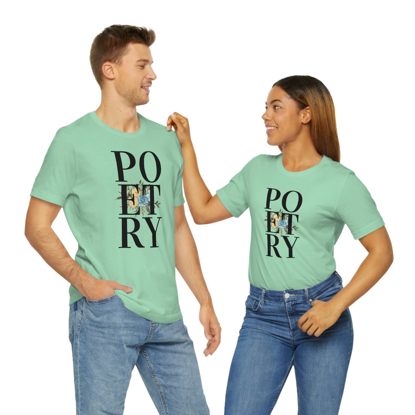 Unisex Jersey Short Sleeve Poetry Tee