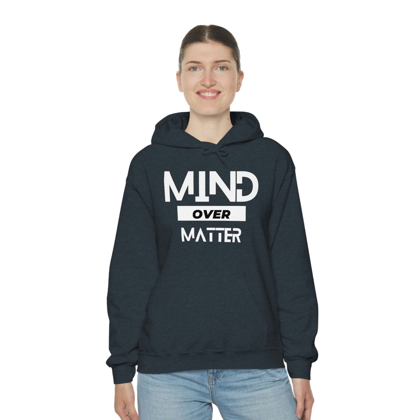 Unisex Heavy Blend™ Hooded Mind Over Matter Sweatshirt