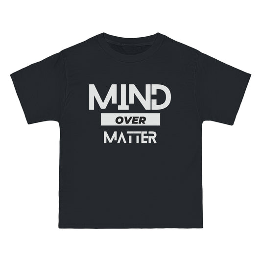 Beefy-T® Short-Sleeve Mind Over Matter White Text T-Shirt