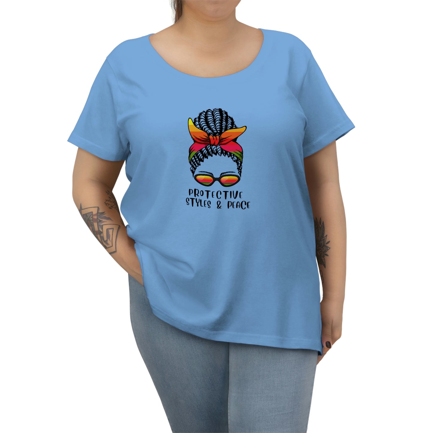 Women's Curvy Protective Tee