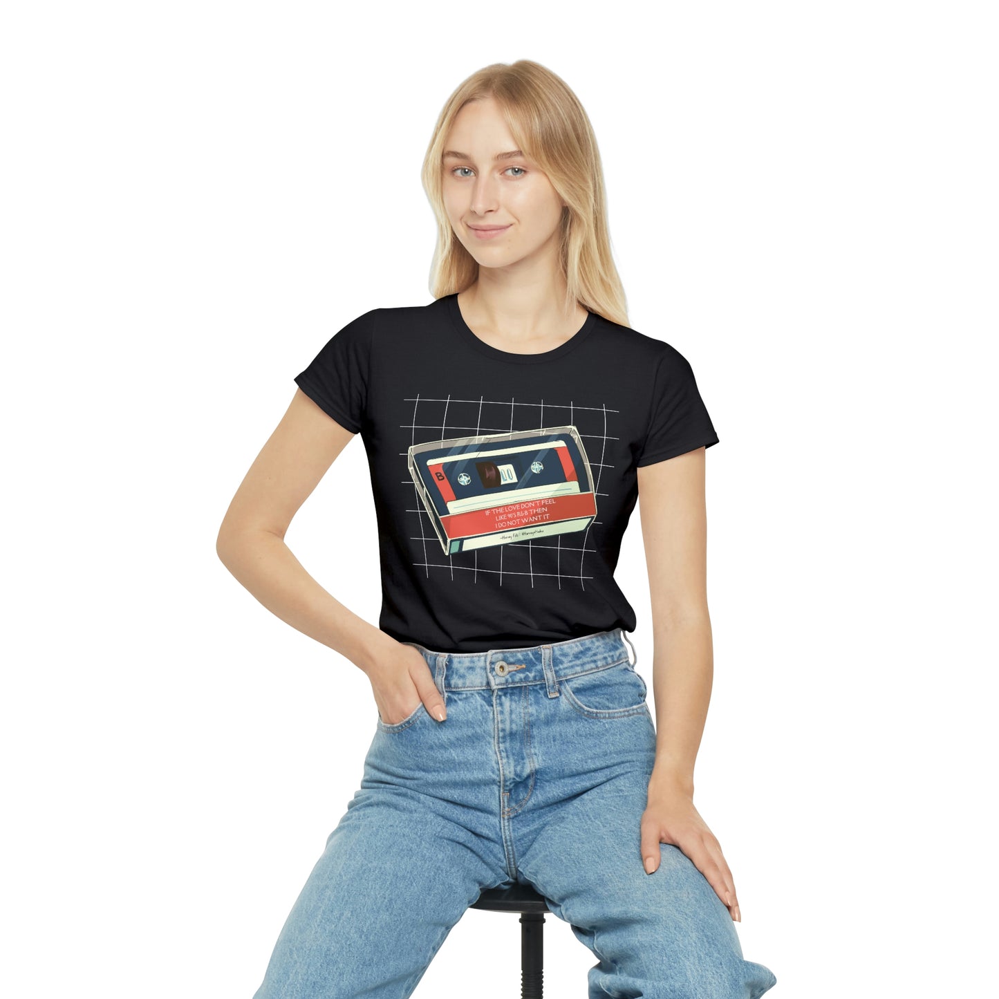 Women's Iconic Retro Tape Haiku T-Shirt