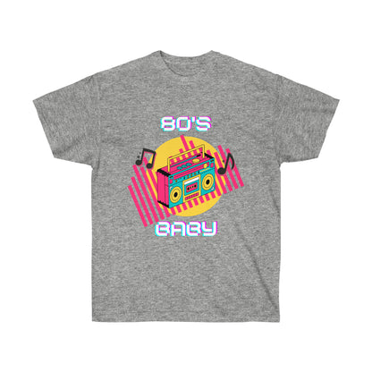 Unisex Ultra Cotton 80's Baby Creative Tee