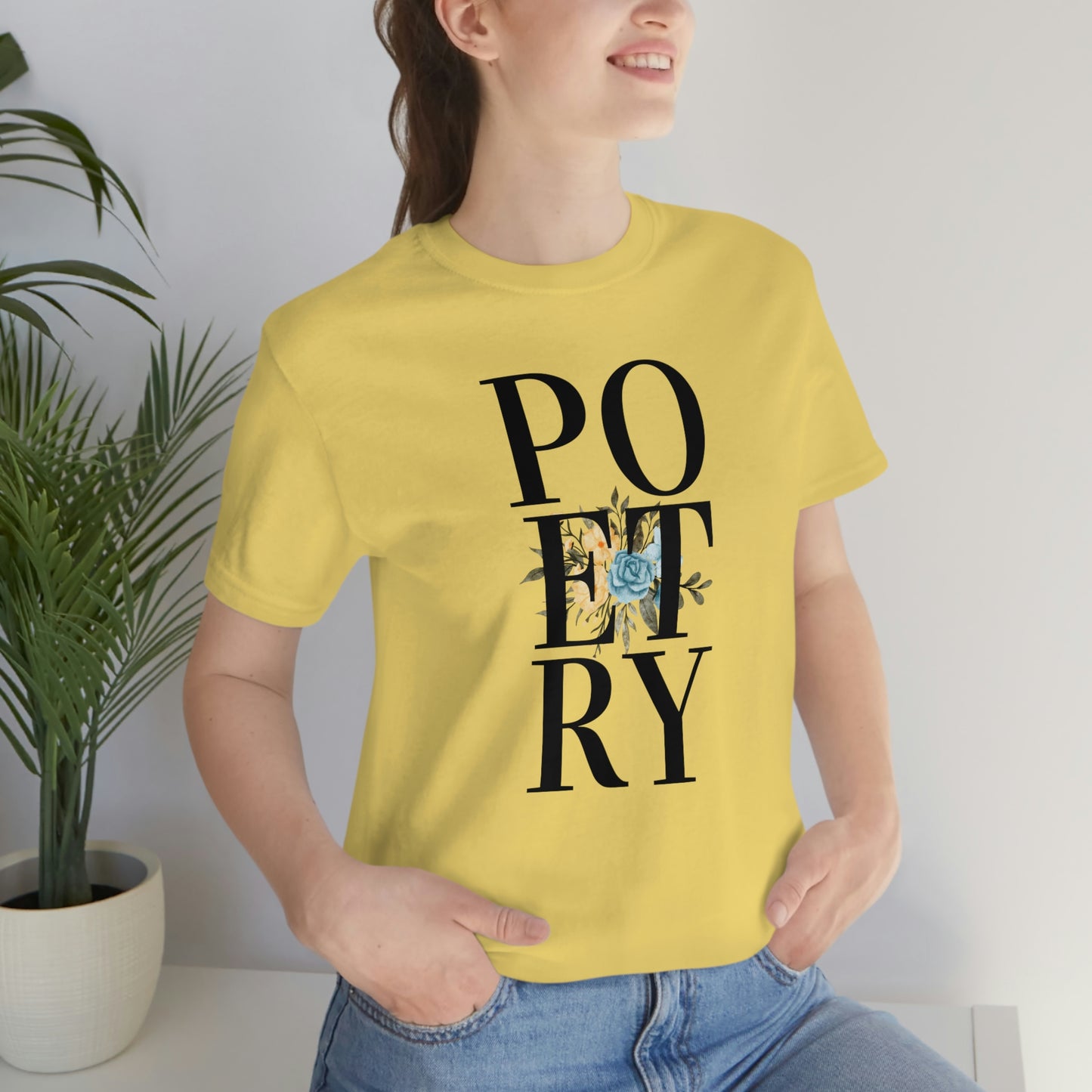 Unisex Jersey Short Sleeve Poetry Tee