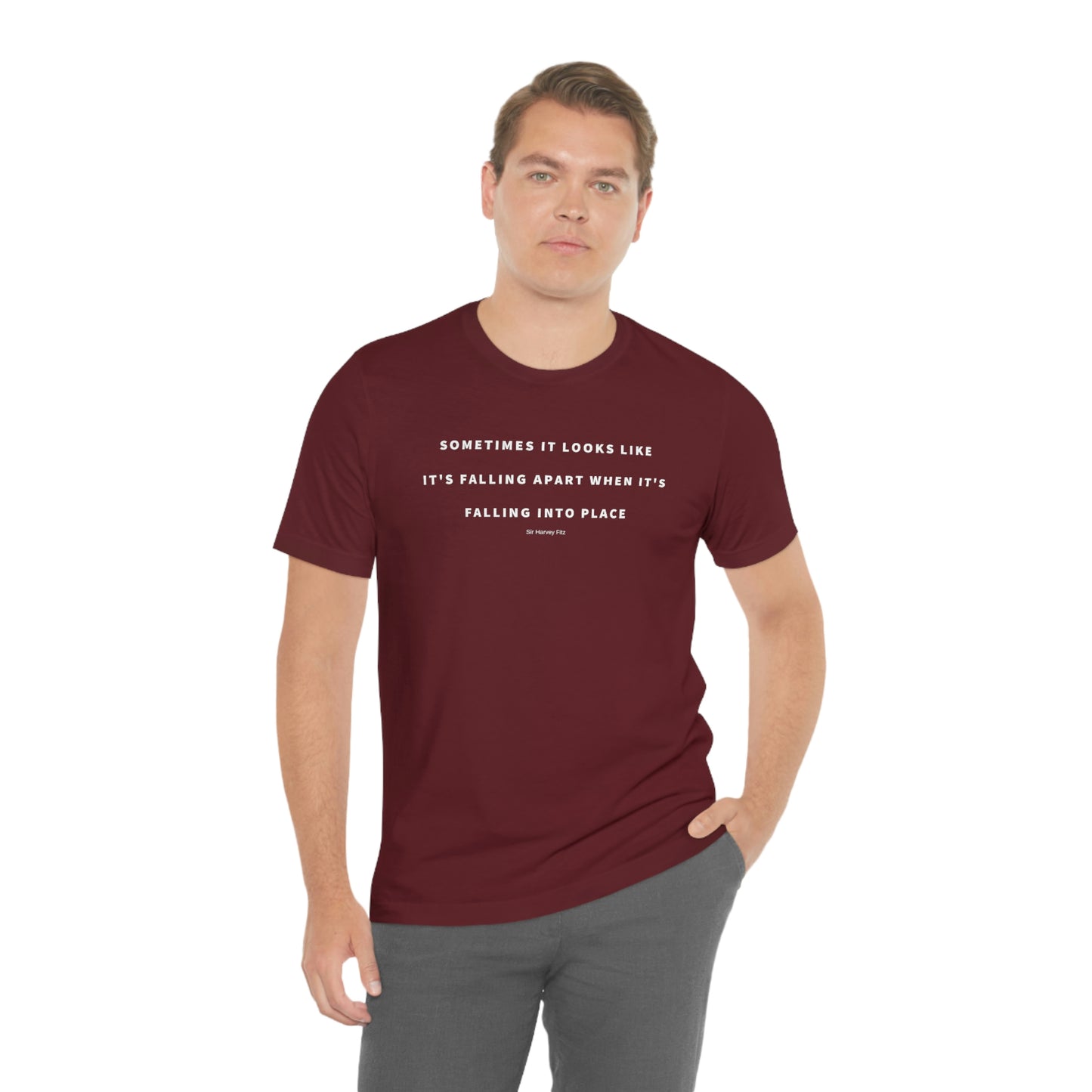 Unisex Jersey Short Sleeve Sometimes Haiku Tee